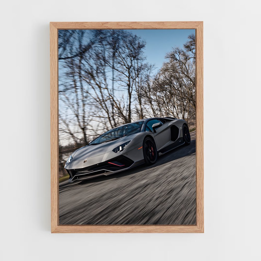 Poster Aventador ultimae – affiche Lamborghini (vue 4)